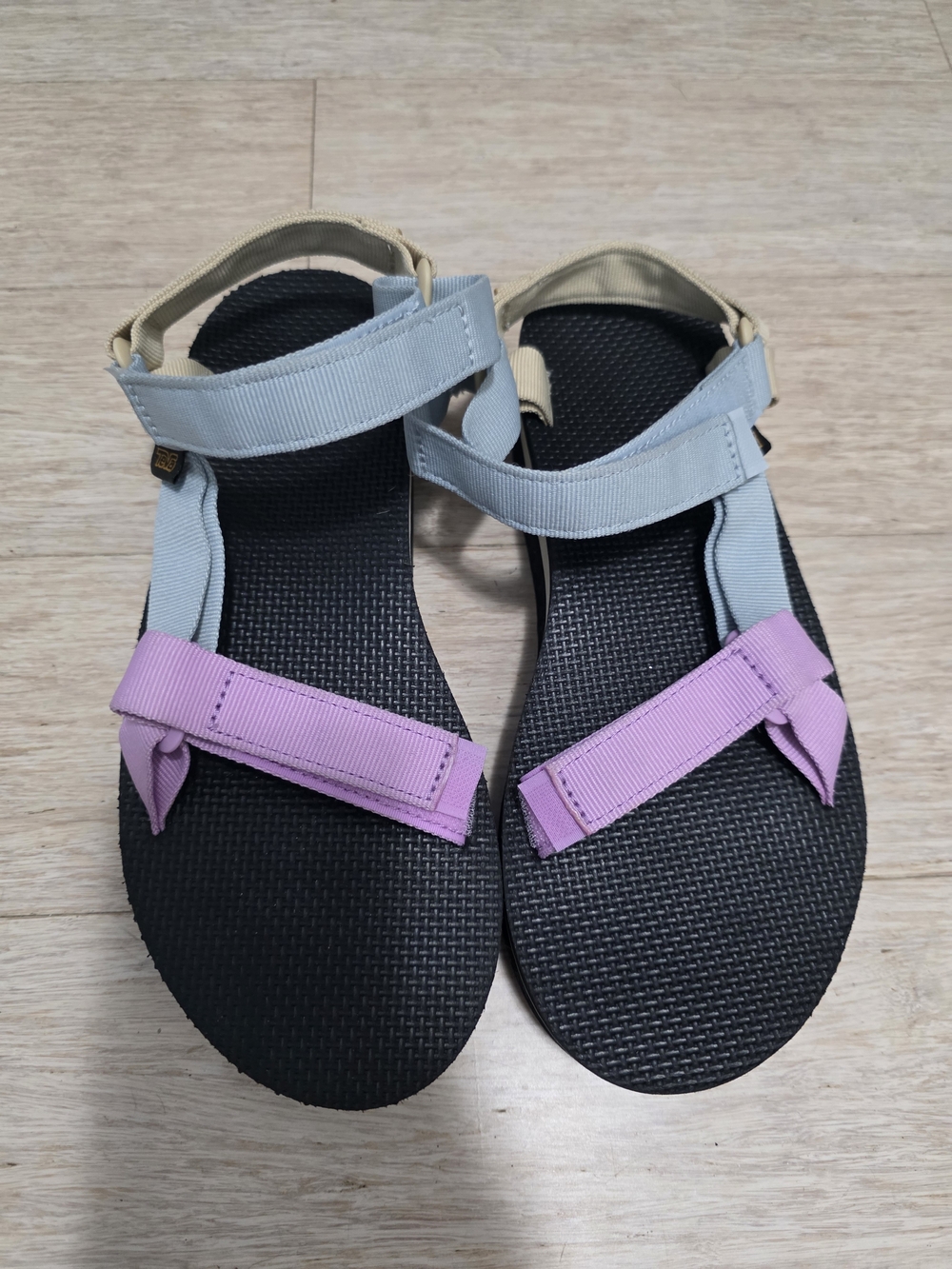 Teva Women's Two-Tone Lavender and Light Blue Sport Sandals